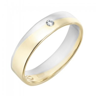 Обручальное кольцо R01-WED-00021-М13067 - Ювелирный бренд Московский ювелирный завод