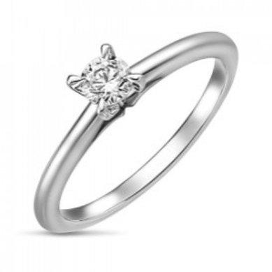 Помолвочное кольцо R01-SOL38-025-G2-М13077 - Ювелирный бренд Московский ювелирный завод