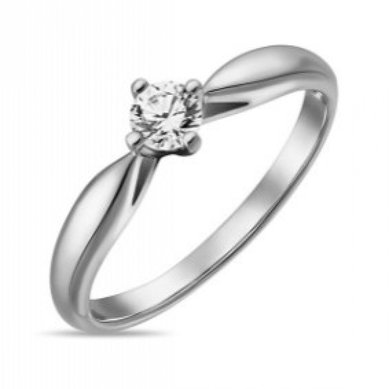 Помолвочное кольцо R01-SOL53-020-G2-М13083 - Ювелирный бренд Московский ювелирный завод