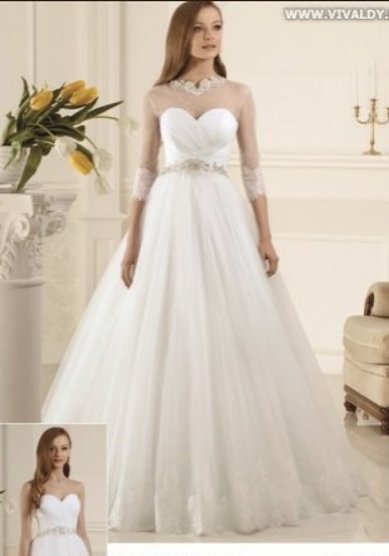 Свадебное платье В55037 - Свадебный салон Вивальди